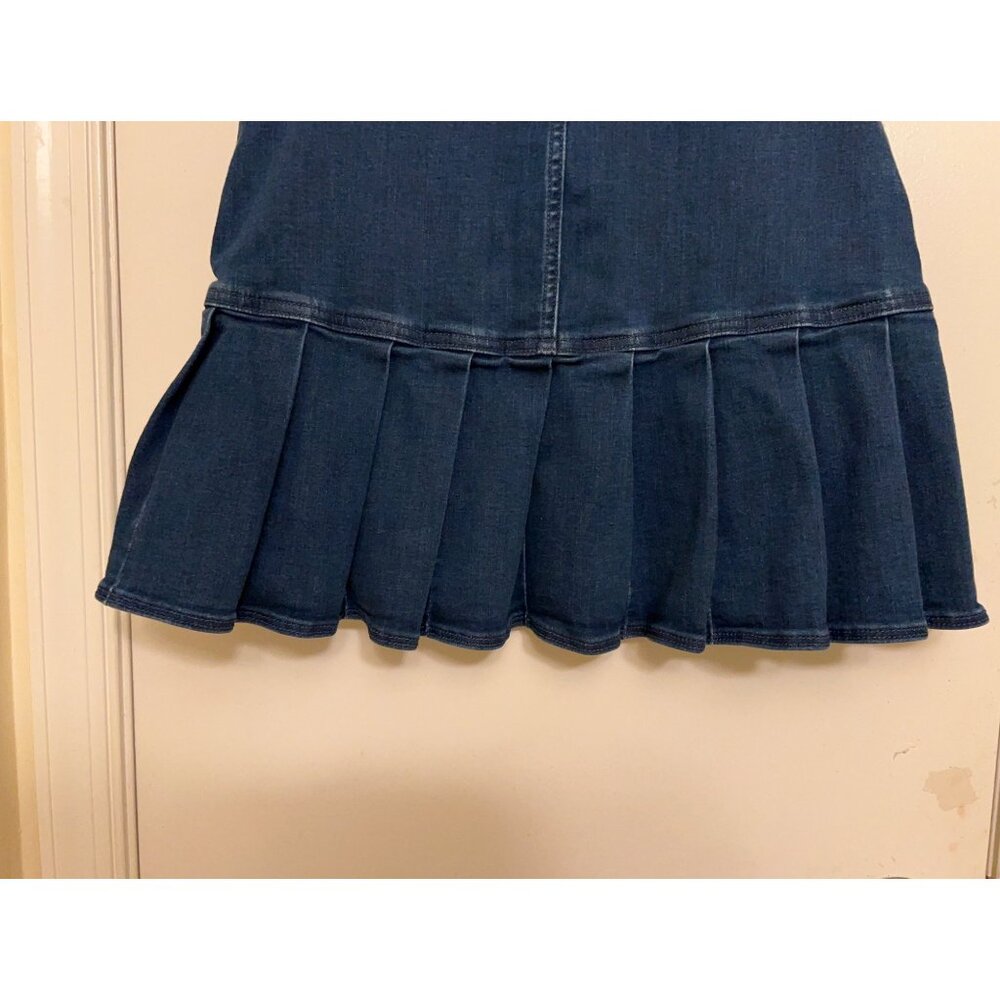 HOLLISTER Women’s Pleated Y2K Micro Mini Skirt Size 27 Preppy Bratz - Picture 8 of 12